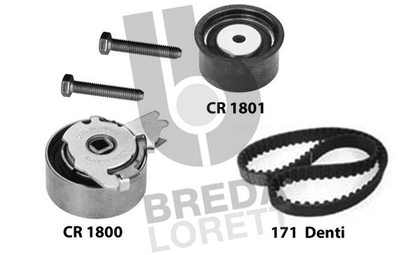 BREDA LORETT Hammasrihma komplekt KCD0368